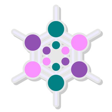 Kar Tanesi simgesi, basit biçim