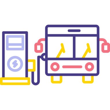 Araba aküsü. Basit resimleme