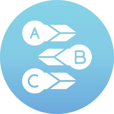 Bulut simgesi vektör illüstrasyonu