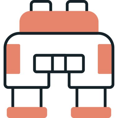 Pil. Web simgesi basit illüstrasyon