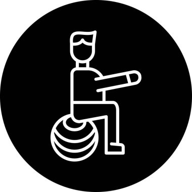 Modern insanın vektör çizimi