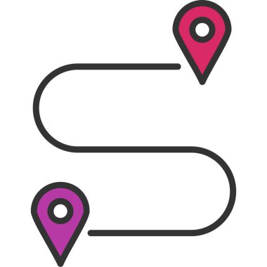 yol konum simgesi simgesi