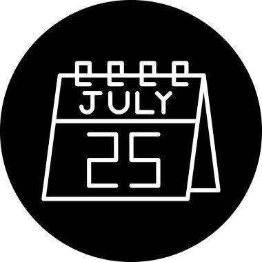 Takvim simge tasarlamak vektör