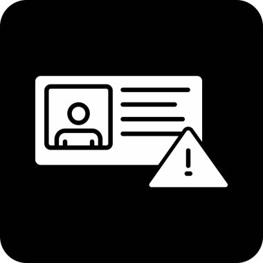 belge simgesi, vektör çizimi