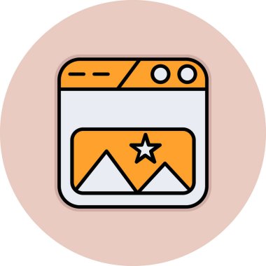 Vektör Takvim Simgesi, vektör illüstrasyonu