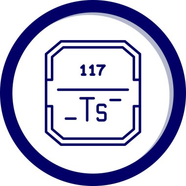 Tek izole edilmiş simge ögesinin vektör illüstrasyonu