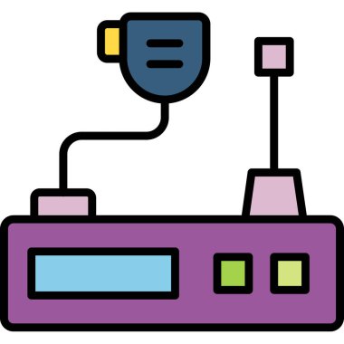 Bilgisayar. Web simgesi vektör illüstrasyonu