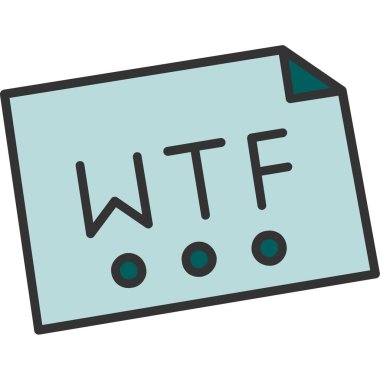 Modern bir simgenin vektör illüstrasyonu