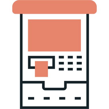 Telefonunuz var. Web simgesi basit illüstrasyon