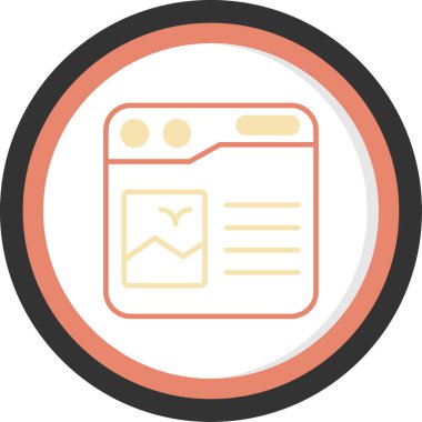 iş kartı vektör illüstrasyonu