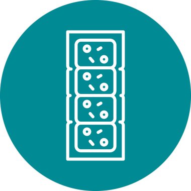 Modern b 'nin vektör illüstrasyonu eksik simgesi