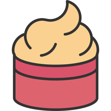 Tavuk. Web simgesi basit illüstrasyon