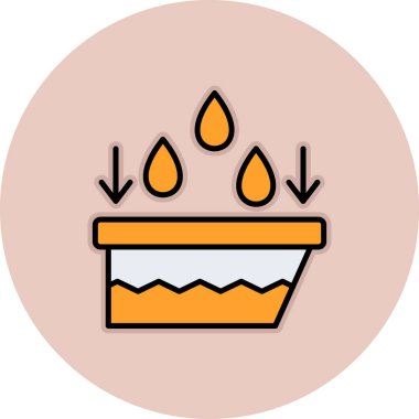 Kek simgesi, vektör illüstrasyonunun illüstrasyon tasarımı