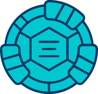 Modern simgenin vektör illüstrasyonu