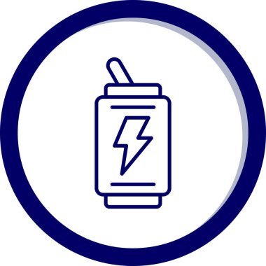 Pil simgesinin vektör illüstrasyonu