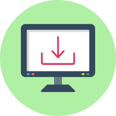 izleyici ikon vektör illüstrasyonu