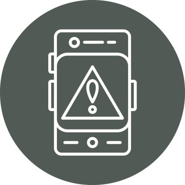 Vektör Mobil simge illüstrasyonu