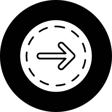 ok simgesinin vektör illüstrasyonu