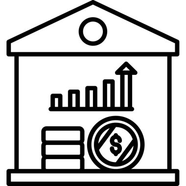 işletme finans simgesi, özet biçimi