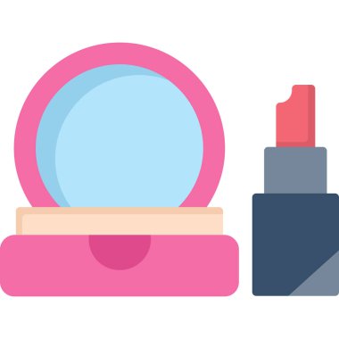 kozmetik simge vektör çizim