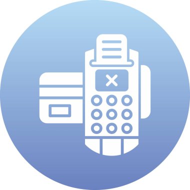 Hesap makinesi simgesinin vektör illüstrasyonu