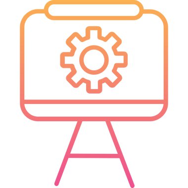 seo modern simgesinin vektör illüstrasyonu