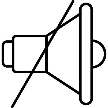 hoparlör vektör illüstrasyonu