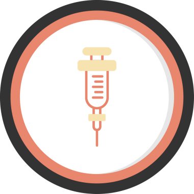 Tıbbi bir simgenin vektör illüstrasyonu