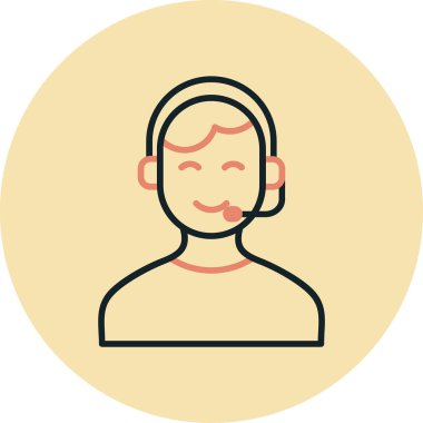 Adamım. Web simgesi basit illüstrasyon