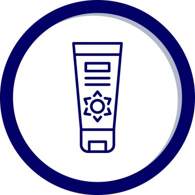 Modern bir simgenin vektör illüstrasyonu