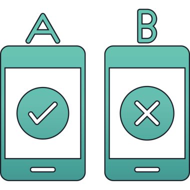 İşaretle ve işaretle. İşaretle. vektör illüstrasyonu