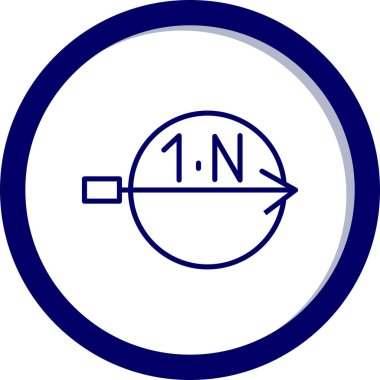 Pusula simgesi vektör resimlemesi