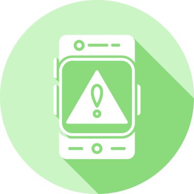 akıllı telefon simgesi vektör çizimi