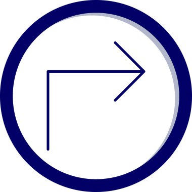 yön sol vektör simgesi. biçim düz simge sembolü, yuvarlak mavi renk, beyaz arkaplan.