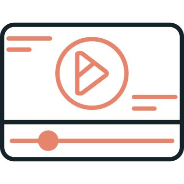 seo modern simgesinin vektör illüstrasyonu