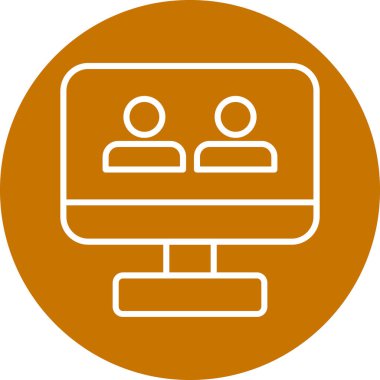 iş ve teknoloji vektör simgesi