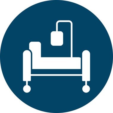 Hastane simgesinin vektör illüstrasyonu