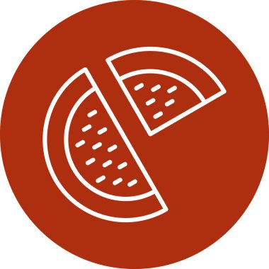 Gıda simgesinin vektör illüstrasyonu