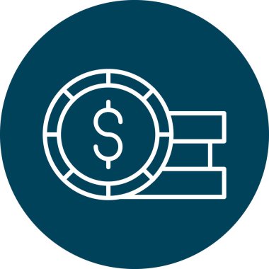 para simgesi vektör illüstrasyonu