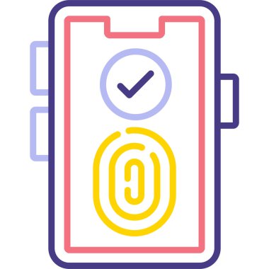 Pil. Web simgesi basit illüstrasyon