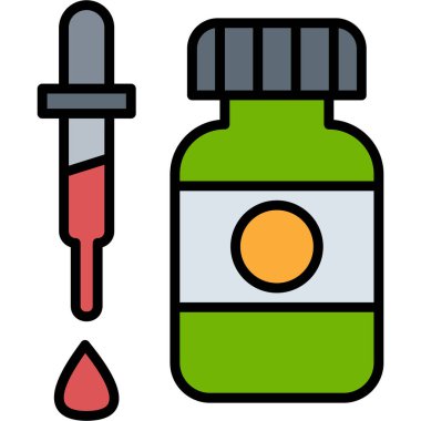 kan ikonu vektör illüstrasyonu