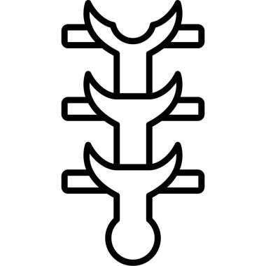 Rüzgar ve teknoloji simgesinin vektör çizimi