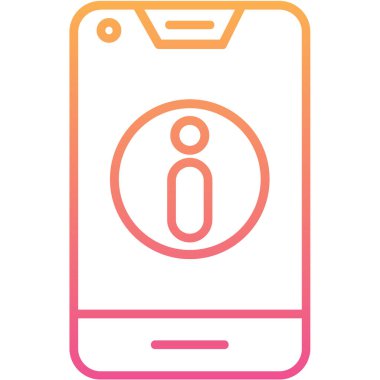 Mobil kutsal kişilerin resmi, vektör çizim