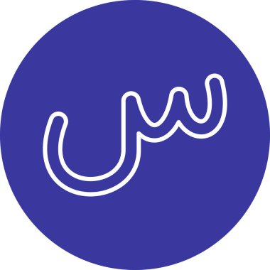 Modern simgenin vektör illüstrasyonu