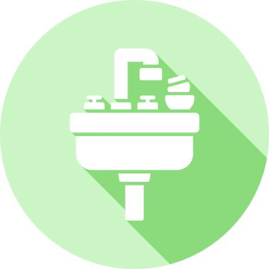 tuvalet kase vektör çizim