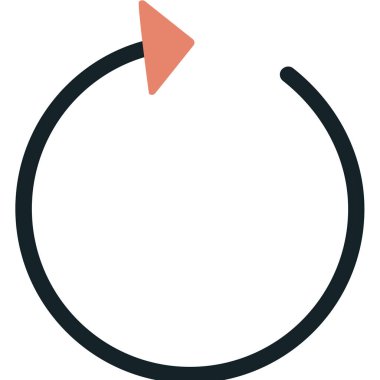 Pusula renkli vektör simgesi