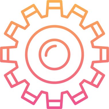 Teçhizat Web simgesi basit illüstrasyon