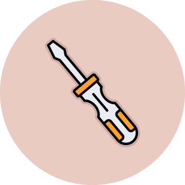 İngiliz anahtarı simgesi vektör illüstrasyonu