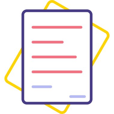 kitap simgesi vektör illüstrasyonu