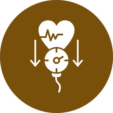 Modern b 'nin vektör illüstrasyonunda kan ikonu eksikliği